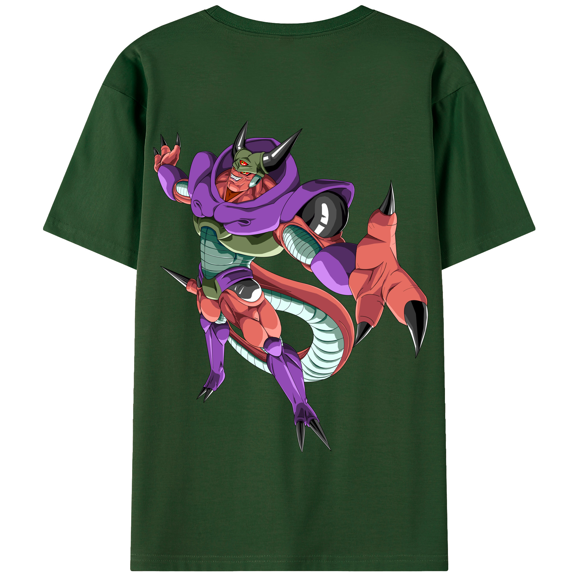 （画像用） ドラゴンボール ジャネンバ DRAGON BALL Janemba 綿100％半袖Tシャツ（背面プリント）